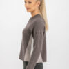 Bella Merino Sweater - Brown/beige - Image 4