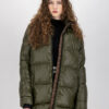 Down Parka - Olive Green - Image 2