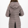 Down Coat - Taupe - Image 4