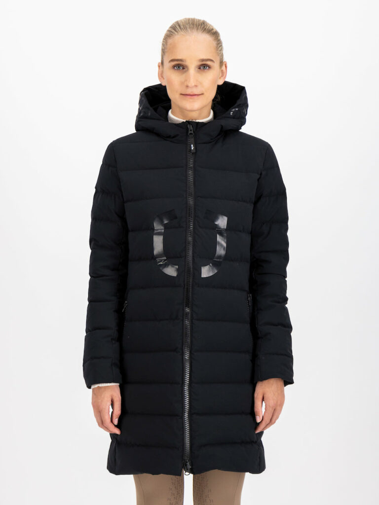 Down Coat - Black