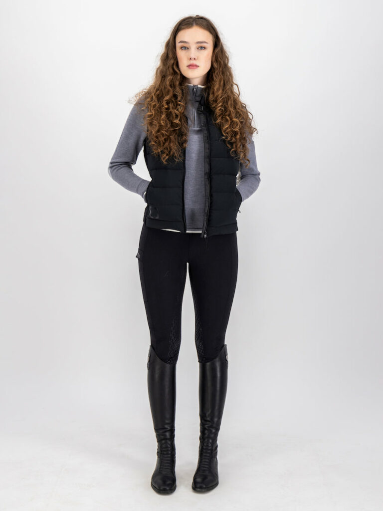 Down Vest - Black