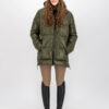 Down Parka - Olive Green
