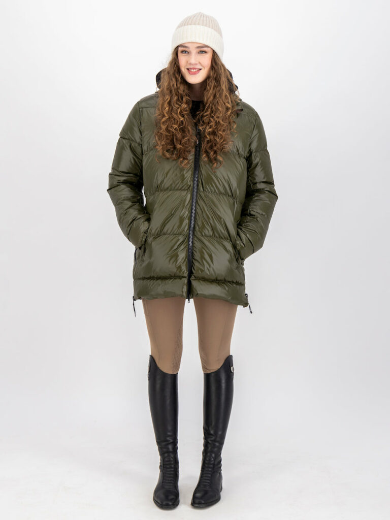 Down Parka - Olive Green