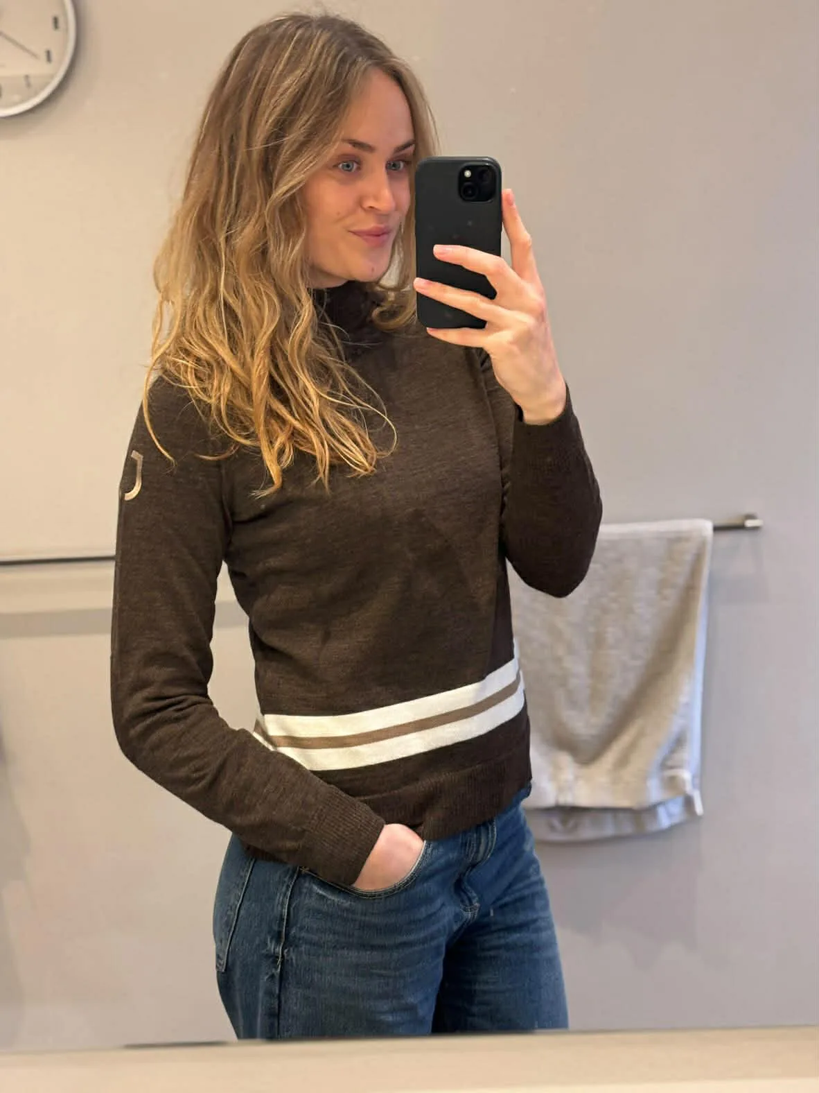 Dalera Merino Sweater – Brown